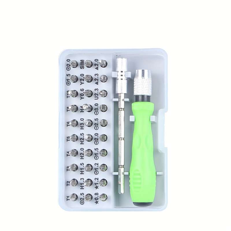 Screwdriver Bit Tool Set Color 32 In 1 Grey Screwdriver Set