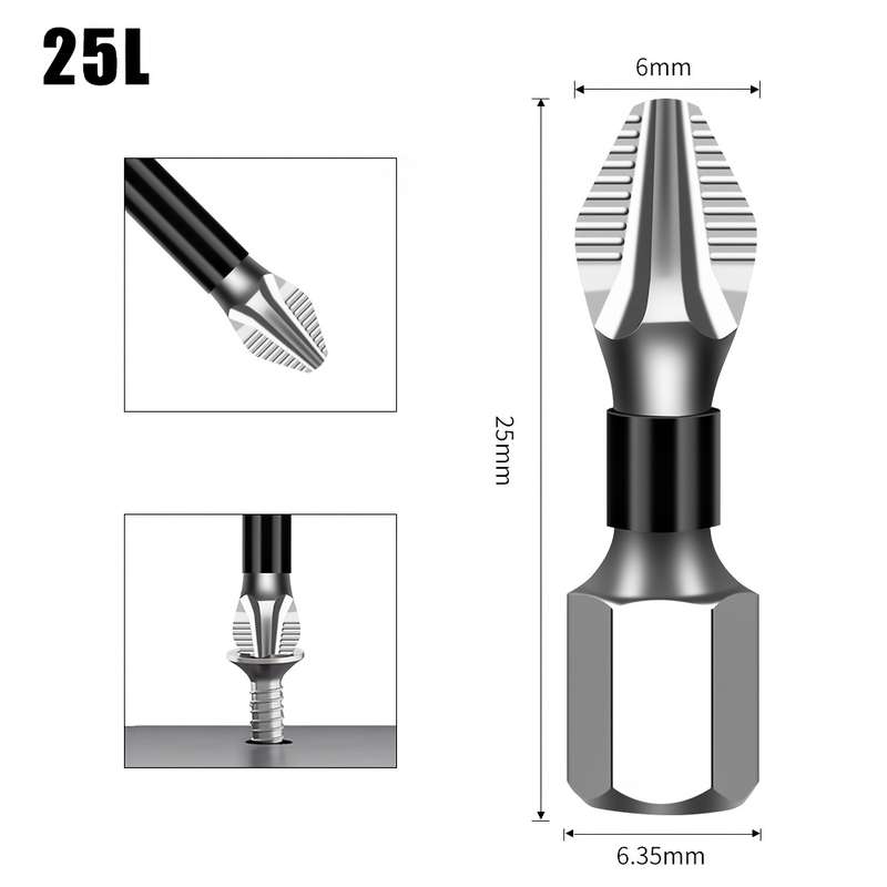Screwdriver Bit Tool Set Model 65L