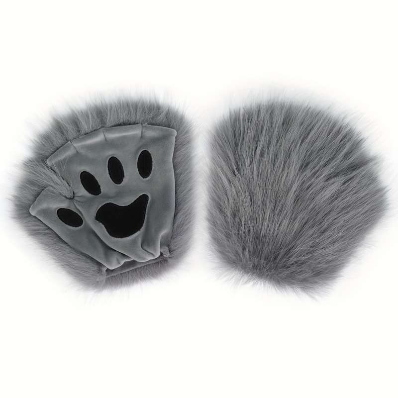 Winter Gloves Color Gray