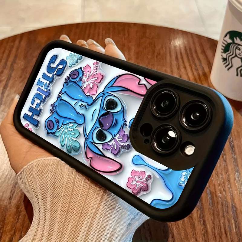1Pc Black For iPhone 16 Pro Max Phone Case Phone Cover