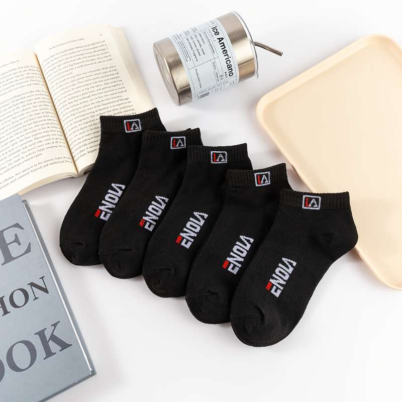 5 Pack Mixed Colors One Size High Elastic Socks