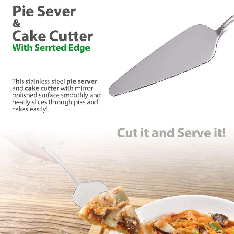 1pc Cake Spatula Stainless Steel Cake Spatula Cake Cutter Pizza Cutter Dessert Cutter For C