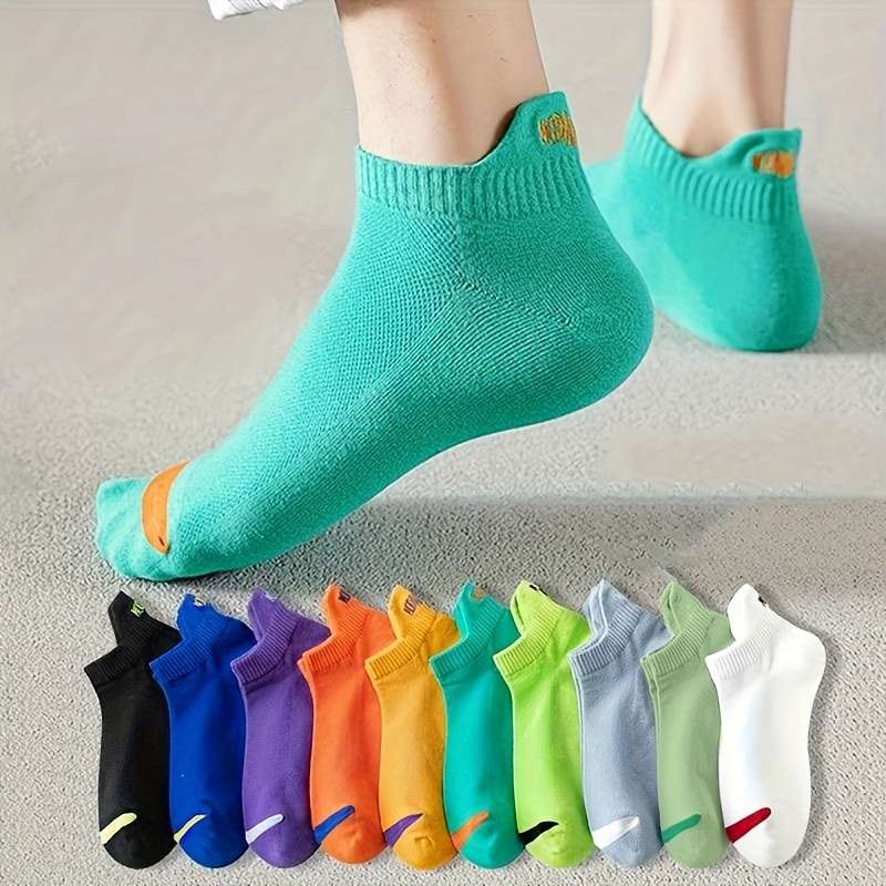 6 Pairs Of Random Mix And Match One Size High Elastic Socks