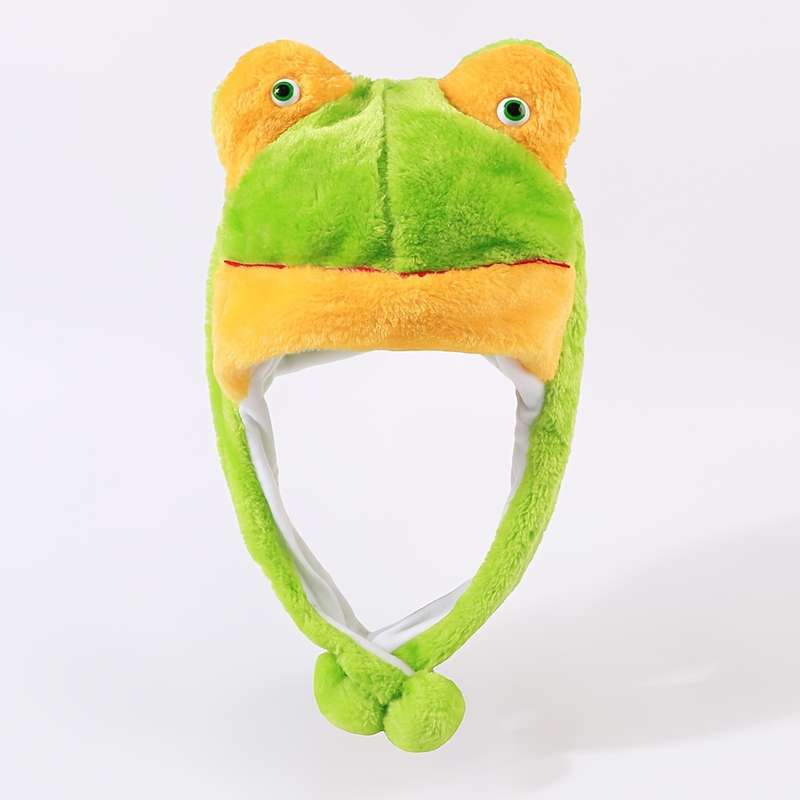 Winter Hat Color Frog Size Adjustable