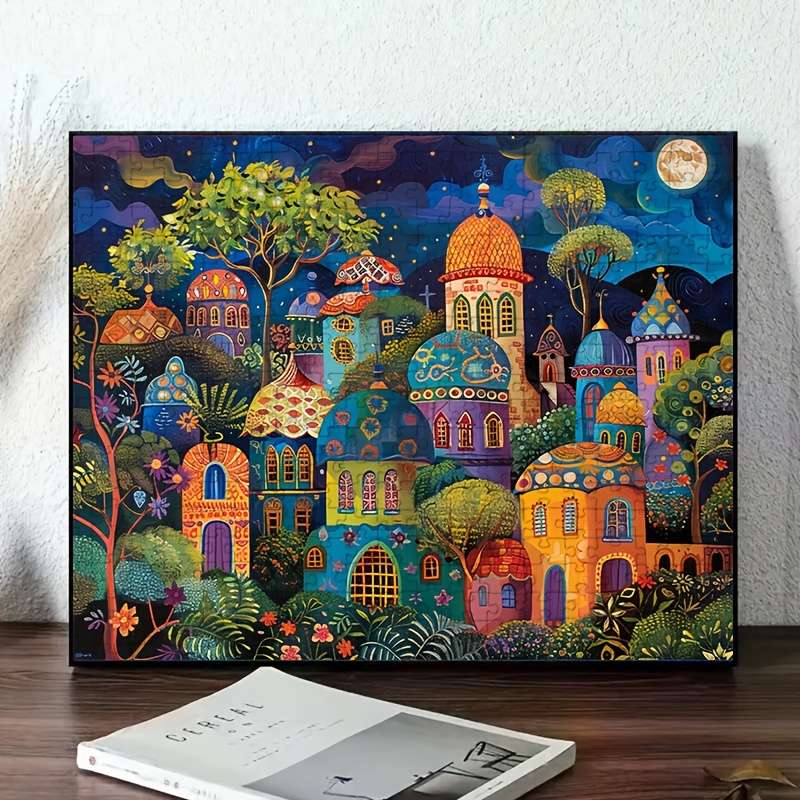 1000pcs Puzzle Fun Family Game Durable Adult Puzzle Suitable for Home Living Room