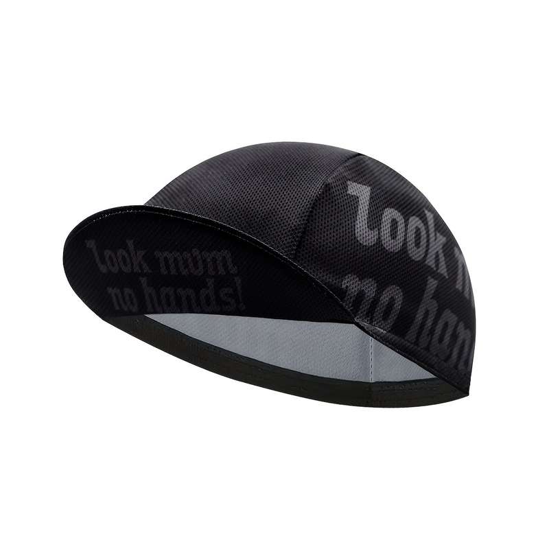 1pc Look Mum No Hands! Breathable Cycling Cap Lightweight Sun-Protective Outdoor Riding Hat by