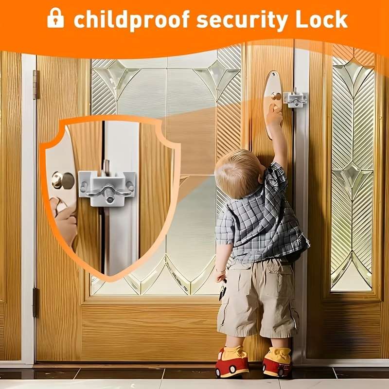 Lock Color Silvery  1Pc