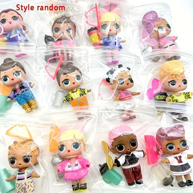 Toy Dolls color Random Quantity 2 dolls  Add   random style