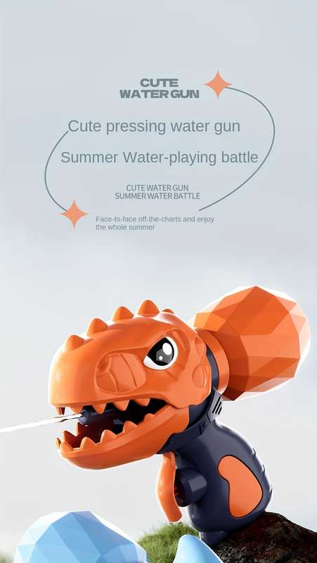 Toy Guns Color  Navy  Manual Shark Water Gun