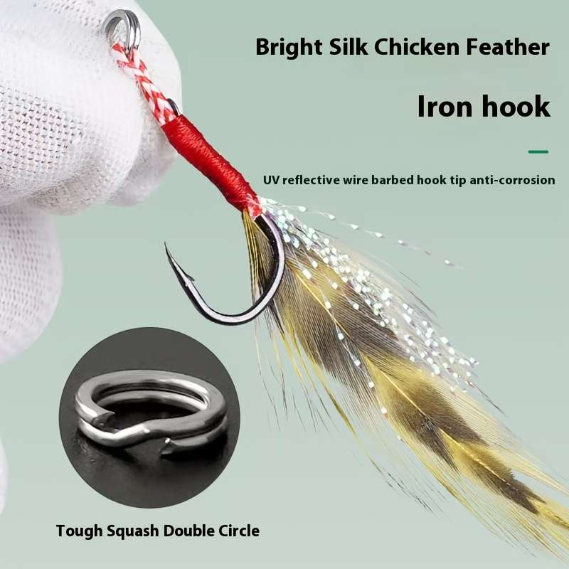 1pc 30g 1.05oz Fishing Lure Casting Jig Graceful Swim High Reflectivity