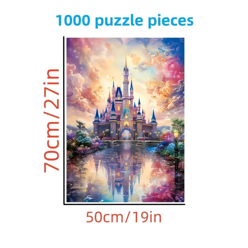 1000 Piece Paper Jigsaw Puzzle For Adults