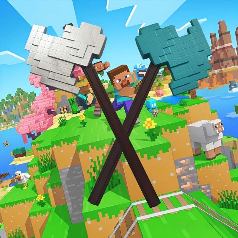 Toy Weapons Color Silvery Style Pixel