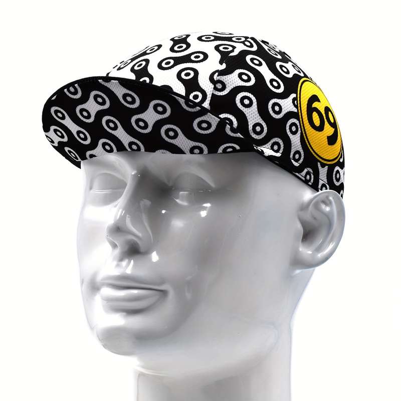 1pc Unisex Retro Quick-Dry Cycling Caps Breathable Knit Polyester Outdoor Sports Bicycle Hats Hand