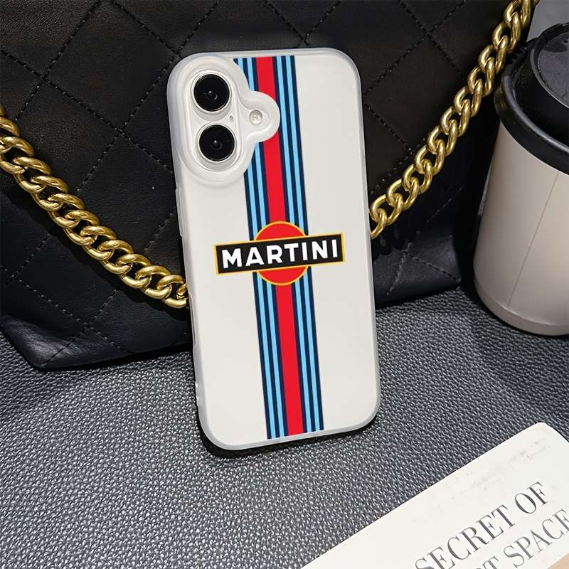 1Pc Mixed Color For iPhone 13 Mini Racing Car Pattern Phone Case