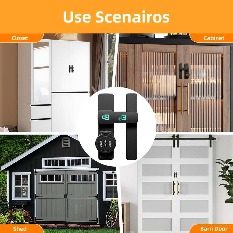 Lock Model Fluorescent Black
