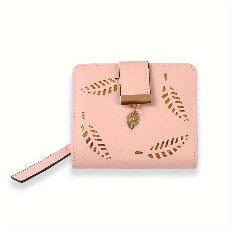 1pc Chic Women's Coin PurseWaterproof Durable PU with Multiple Card Slots Zippered Compartmen