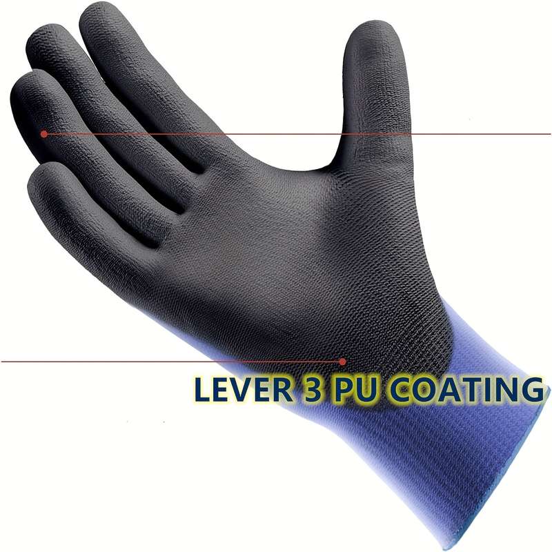 Work Gloves Size Xxl Quantity 6Pairs
