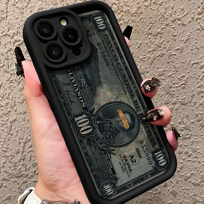 1Pc Black For iPhone 16 Plus Phone Case Phone Cover