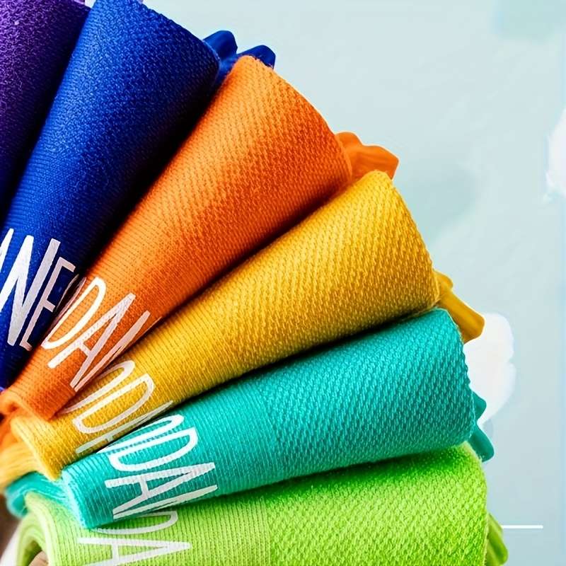 6 Pairs Of Random Mix And Match One Size High Elastic Socks