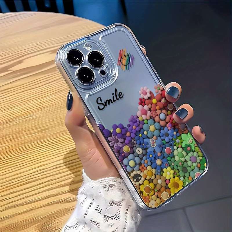 1Pc Transparent For iPhone 14 Plus Phone Case Phone Cover