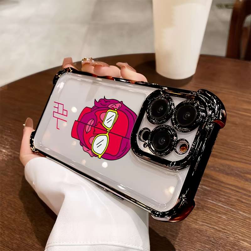 1Pc Mixed Color For iPhone XR Rapper Monkey Phone Case