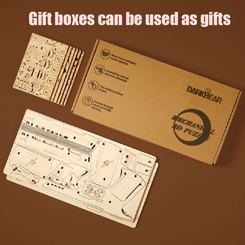 Toy Guns Model Desert Bird Five Shot Gun  Gift Box