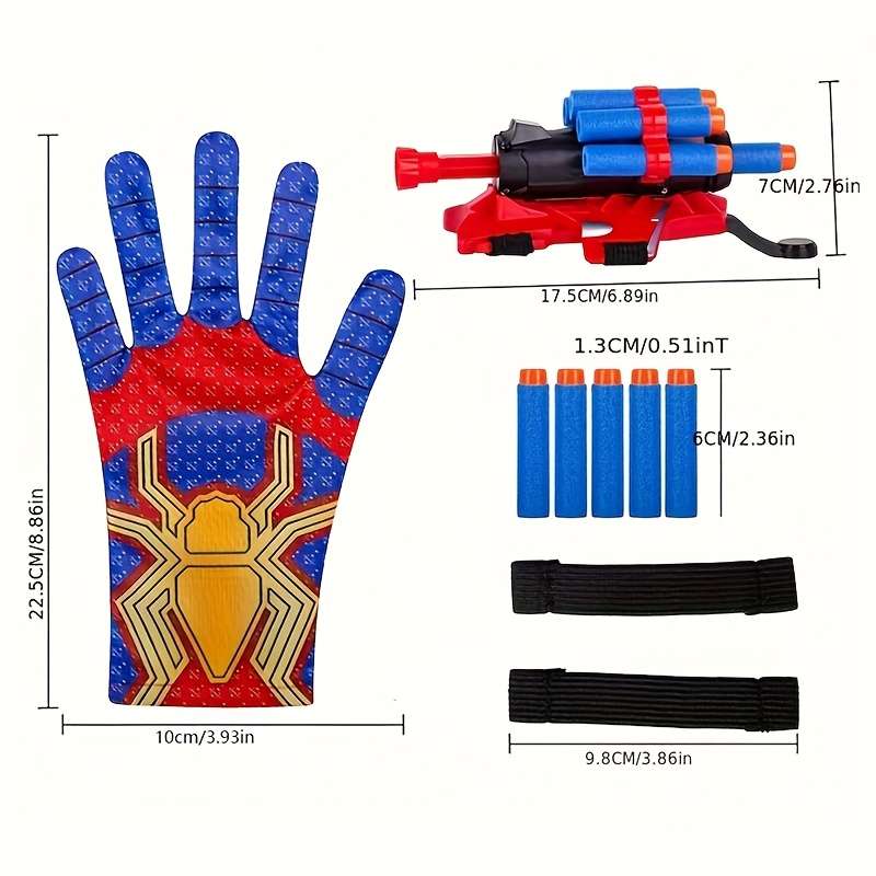 Toy Weapons Color Red Blue