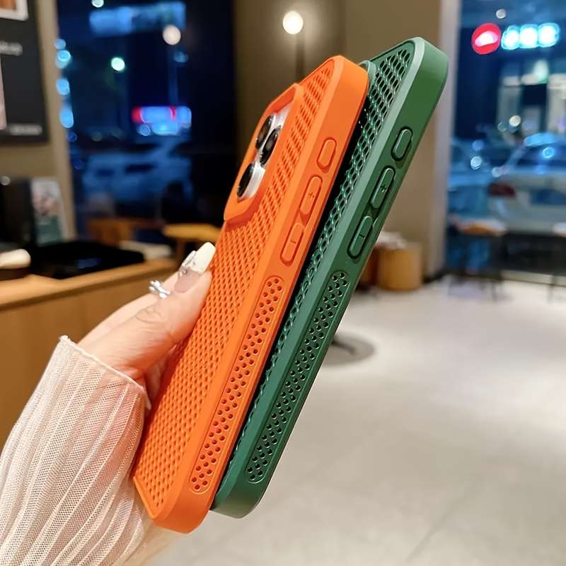 1Pc Golden For iPhone 16 Phone Case Phone Cover