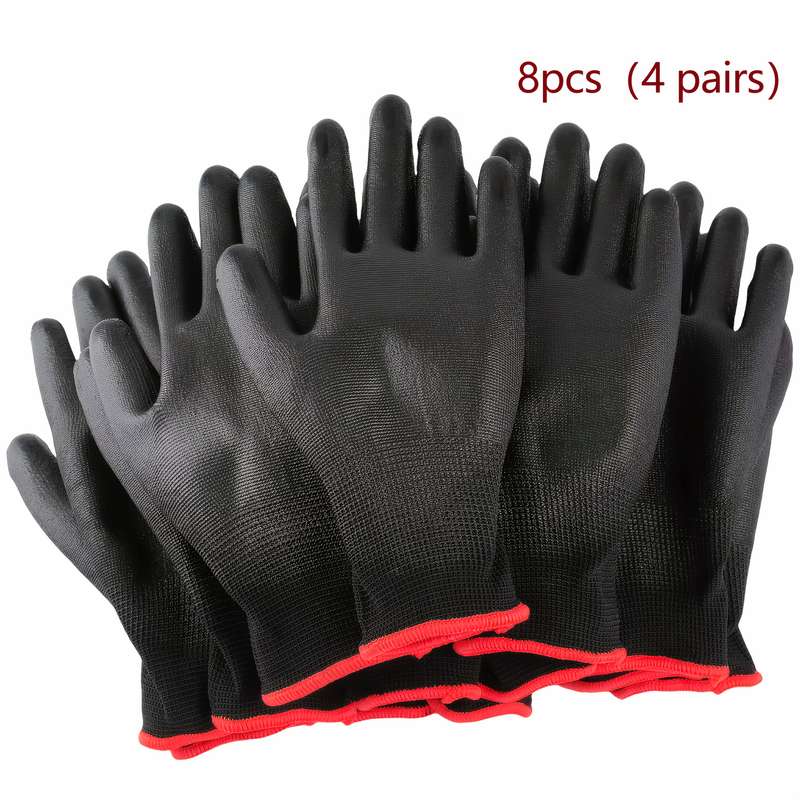 Work Gloves Color Black Size L