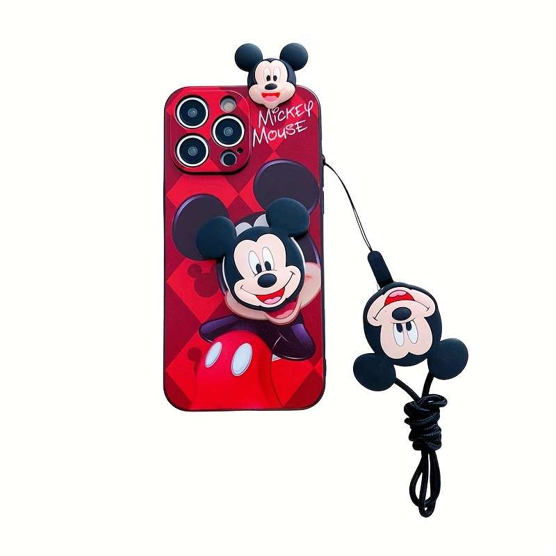 1Pc Pink Red For iPhone 7 Plus 8 Plus Phone Case Phone Cover
