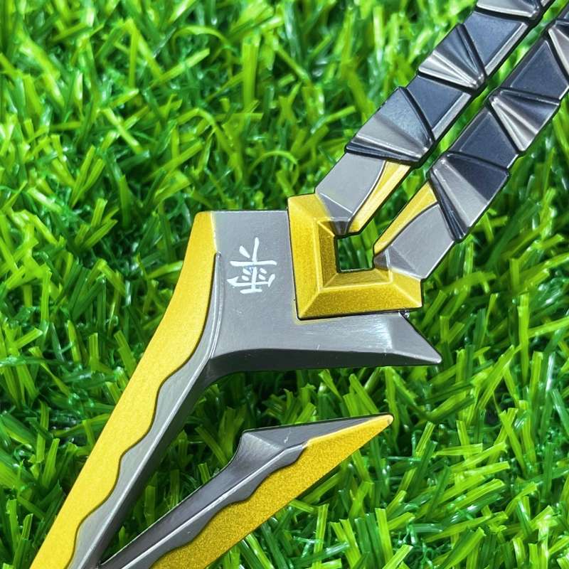 Toy Weapons Color 2Pcs  Yellow Size 6.3Inch  16Cm