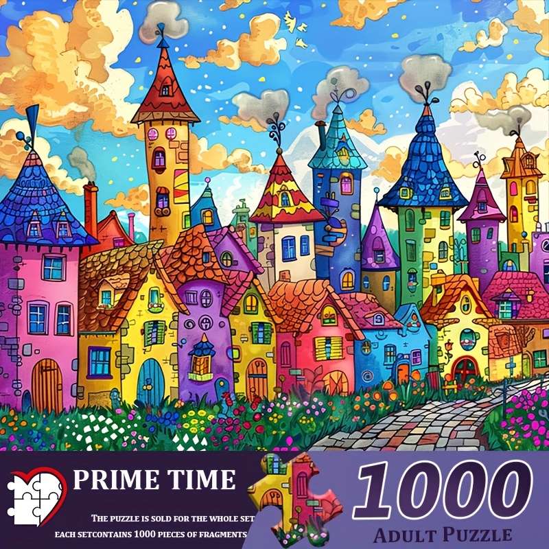 1000 Piece Paper Jigsaw Puzzle For Adults
