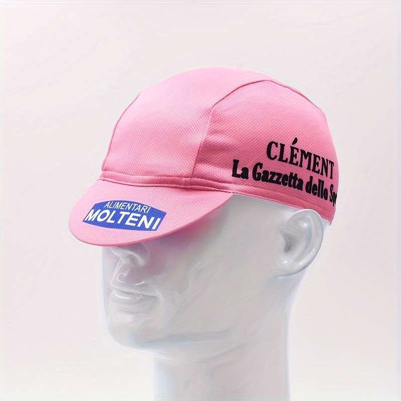 1pc Classic Retro Cycling Cap for Men Women Quick Dry Molteni Design Outdoor Sports Bike Hat H