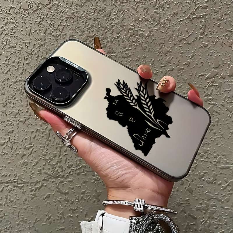 1Pc Mixed Color  For iPhone XR Punjab Map Phone Case