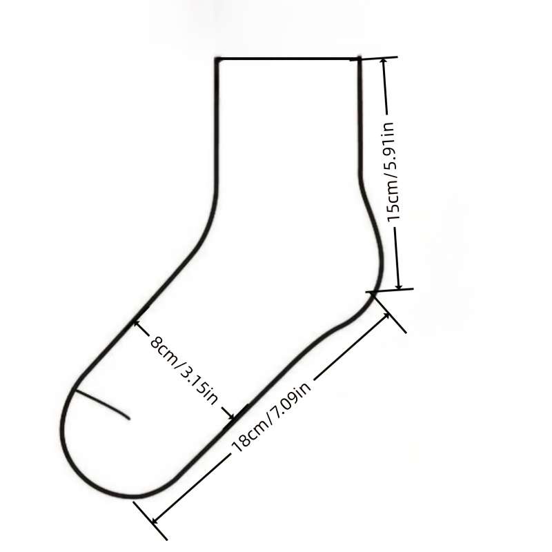 2 Pairs Black And White High Elastic Socks