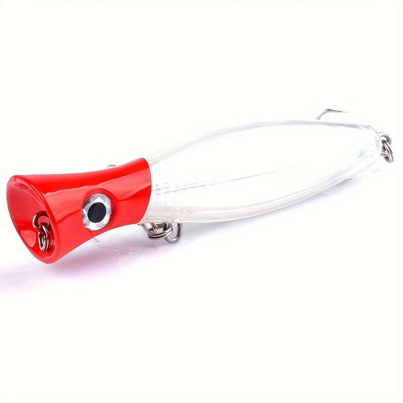 1pc Popper Fishing Lure 12.5cm 40.3g ABS Hard Bait for Fresh Saltwater Angling Crash Wate