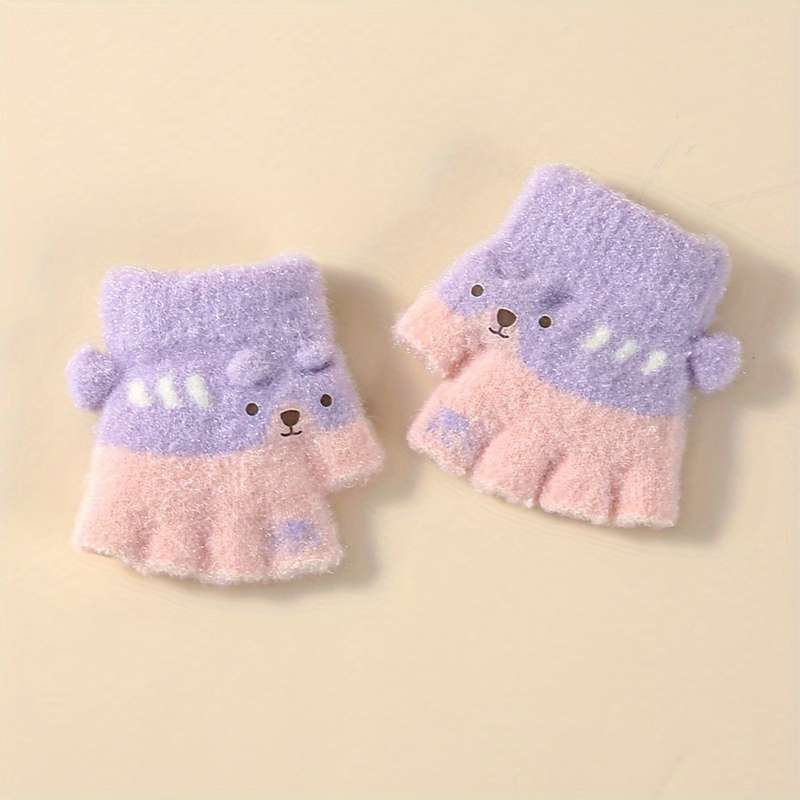 Winter Gloves Color Blue