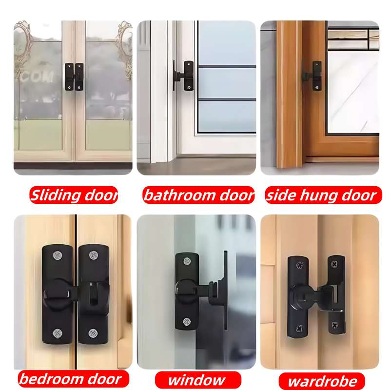 Lock Color Black With Screws