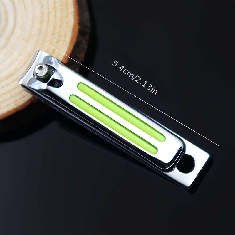 3pcs Flat Carbon Steel Nail Clippers in Mixed Colors