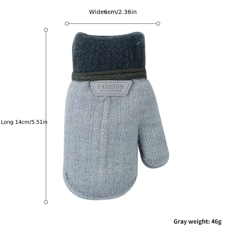 Winter Gloves Color Dark Blue