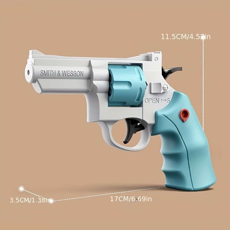 Toy Guns Color Red Revolver Water Gun