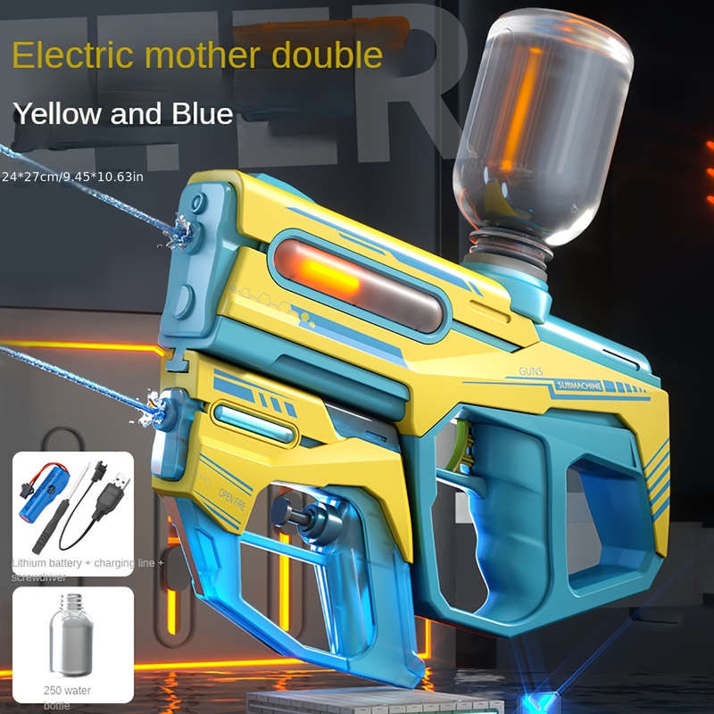 Toy Guns Color Red Electric Streamer Combination Gun