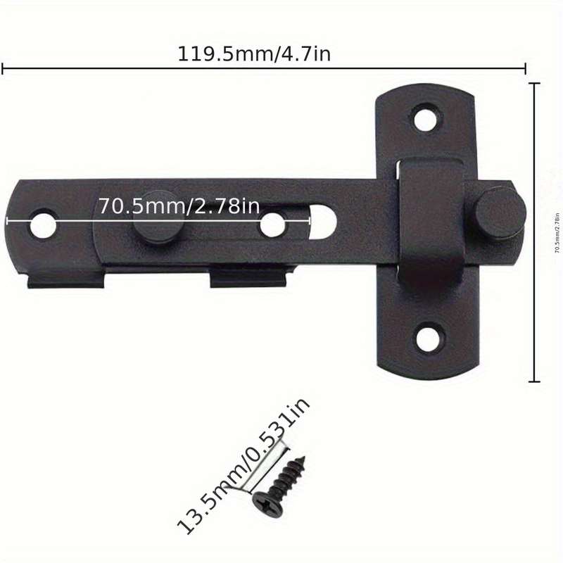 Lock Color Black