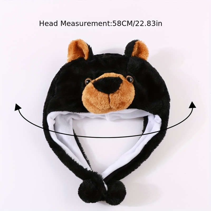 Winter Hat Color Black Size 58Cm  1.90Ft