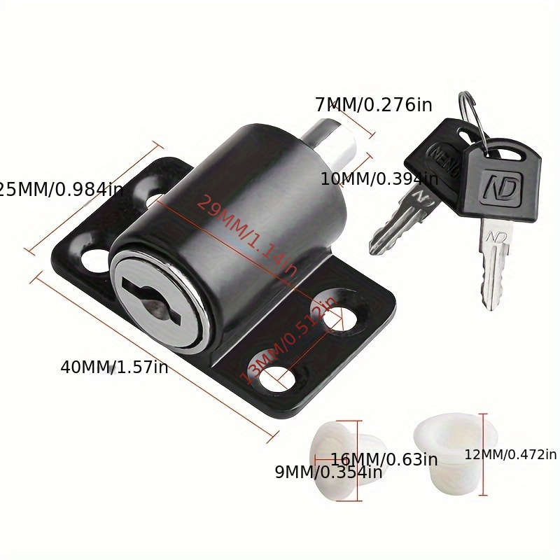 Lock Color Black