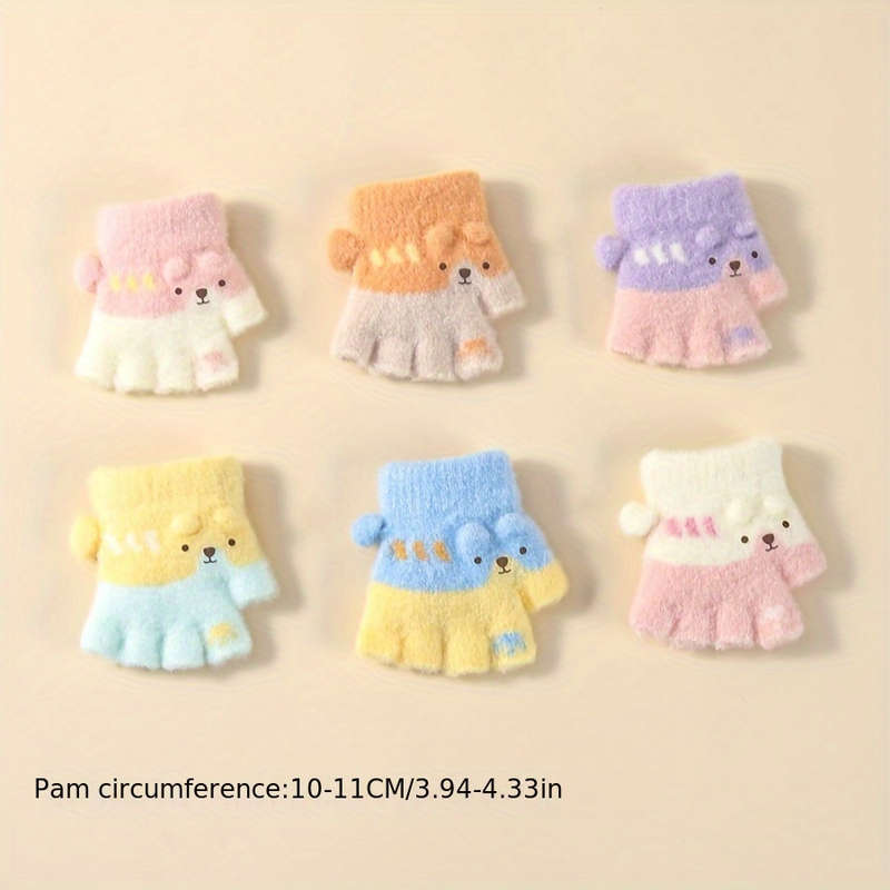 Winter Gloves Color Blue