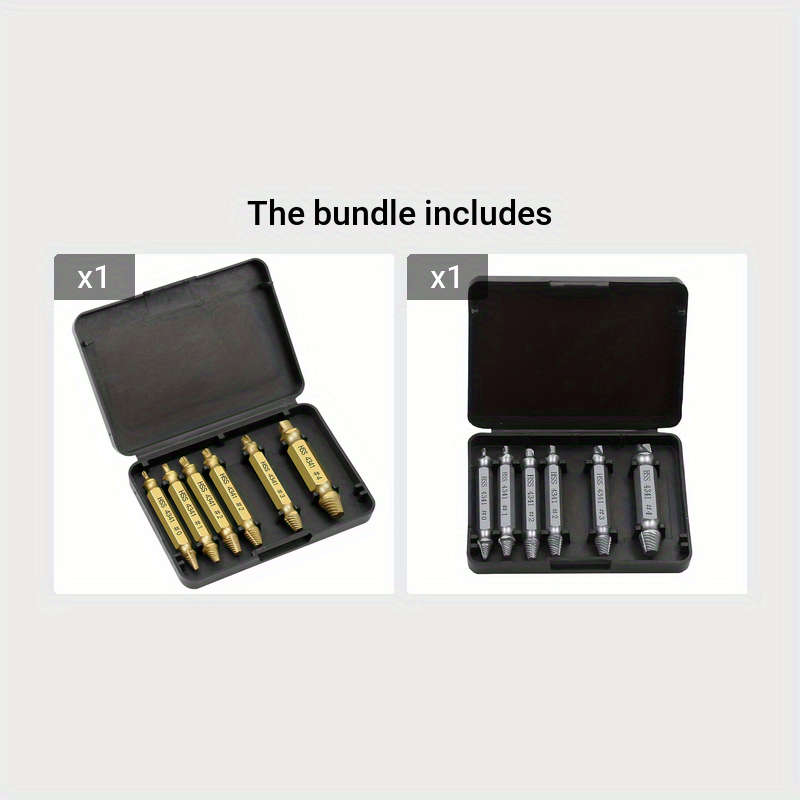 Screwdriver Bit Tool Set Color Golden