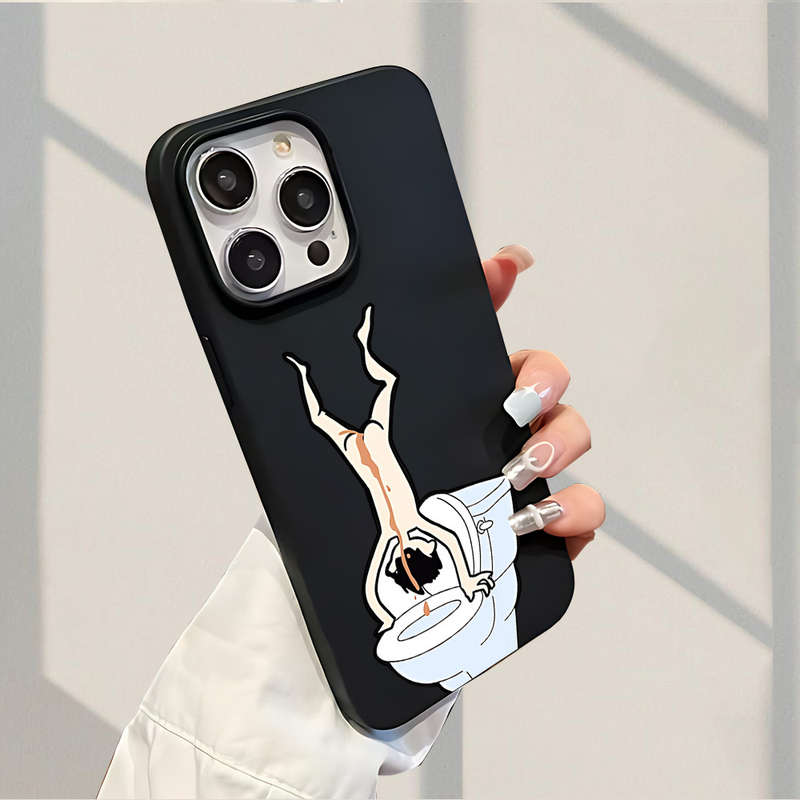 1Pc Black For iPhone 12 Mini Phone Case Phone Cover