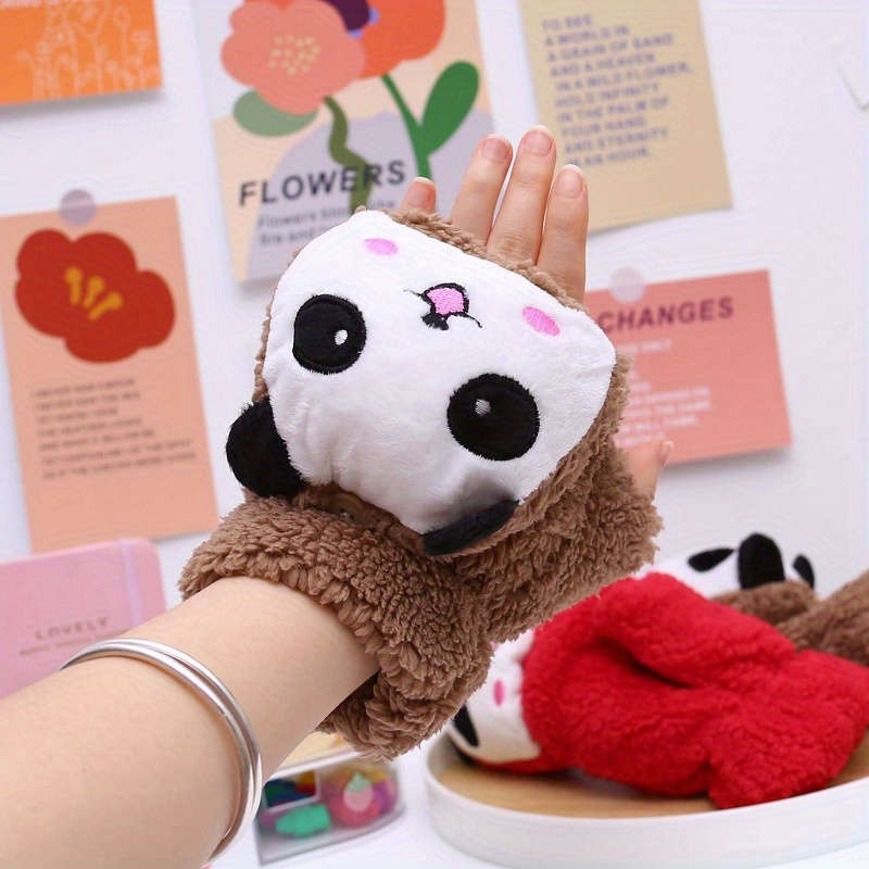 Winter Gloves Color Red Quantity 1 Pair
