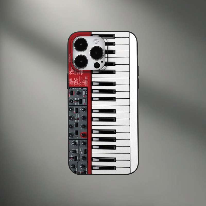 1Pc Mixed Color For iPhone 7 Plus 8 Plus Piano Sound Phone Case